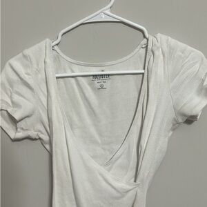 Hollister White Women's Top